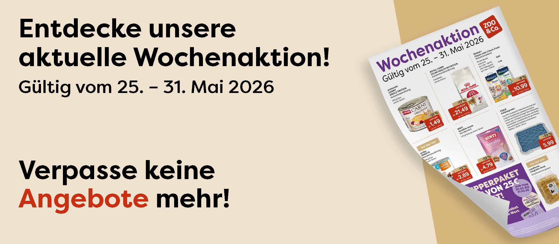 Entdecke unsere aktuelle Wochenaktion!